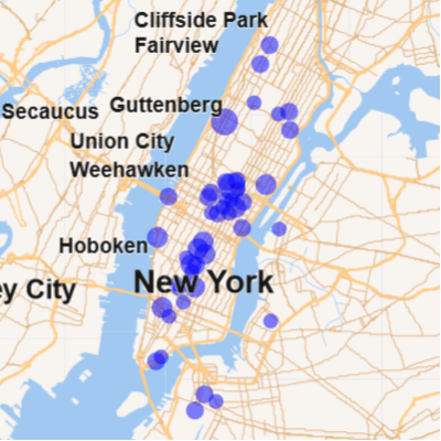 Getting started with BigQuery GIS and Lets-Plot