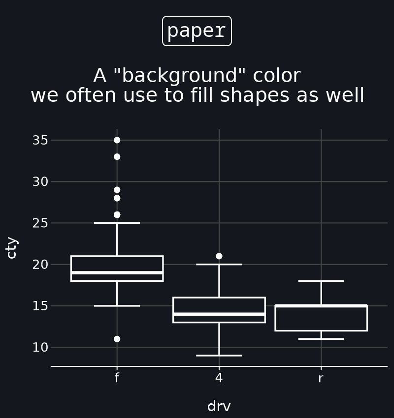 System color paper (dark)